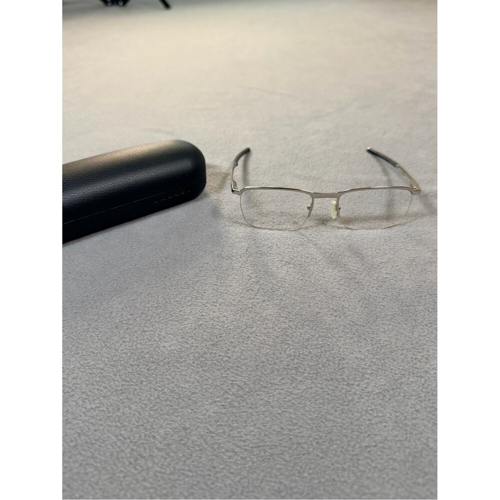 Oakley Conductor 0.5 OX3187-0353 Polished Chrome Eyeglasses Frame 53-18-137